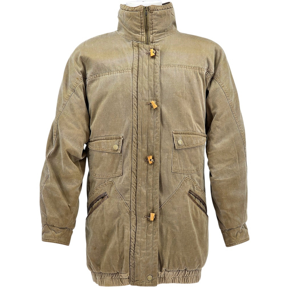 Americana Workwear Andy Johns Sherpa Lined Field Jacket Men M tan Ranch Coat